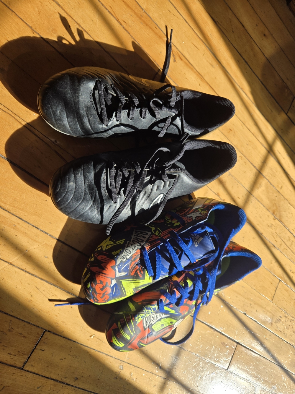 Nike And Adidas Kids Cleats